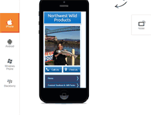 Tablet Screenshot of northwestwildproducts.com